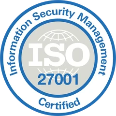 ISO/IEC 27001 certification mark